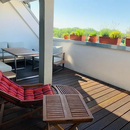 Ferienwohnung Exklusives Penthouse im ehemaligen Bunker Hannover Exterior foto